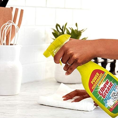 Elbow Grease All Purpose Degreaser Effective Cleaner Formula for Kitchen, Fabric, and Metallic Surfaces