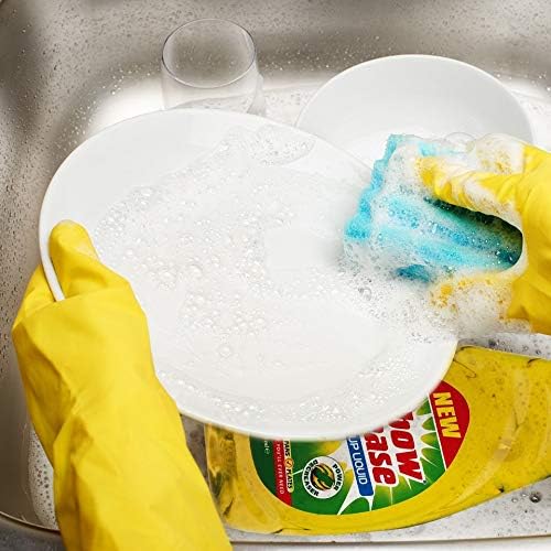 Elbow Grease Washing Up Liquid Lemon Fresh 600ml for Cleaner Dishes Clean Kitchen Degreaser Remove Stains Remove Grime and Grease Glasses Plates Pans