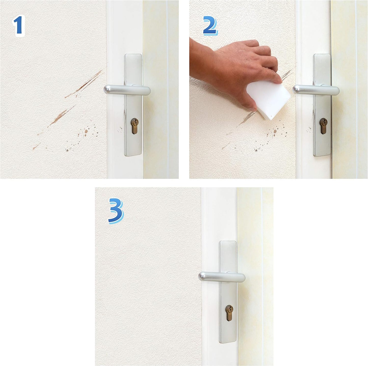 Elbow Grease Magic Eraser Pack of 3 Remove Marks and Stains from Households Kitchen Walls